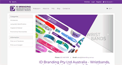 Desktop Screenshot of idbranding.com.au